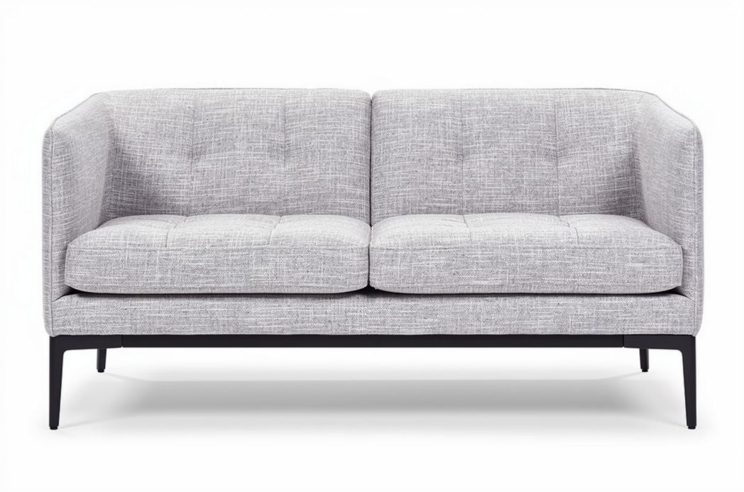 Canapé deux places pour salon en tissu - 180 x 85 x 75cm