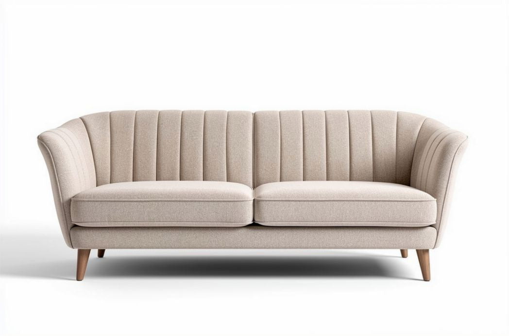 Canapé en tissu confortable pour salon - 200 x 80 x 90cm